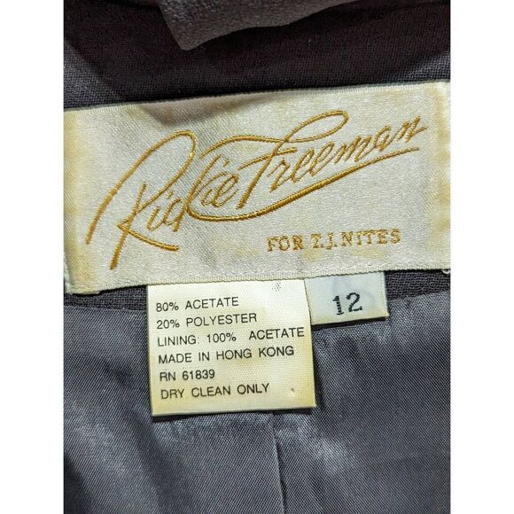 Rickie Freeman For T.J. Nites Women's 12 Piece Black Formal Skirt Set - Picture 2 of 12